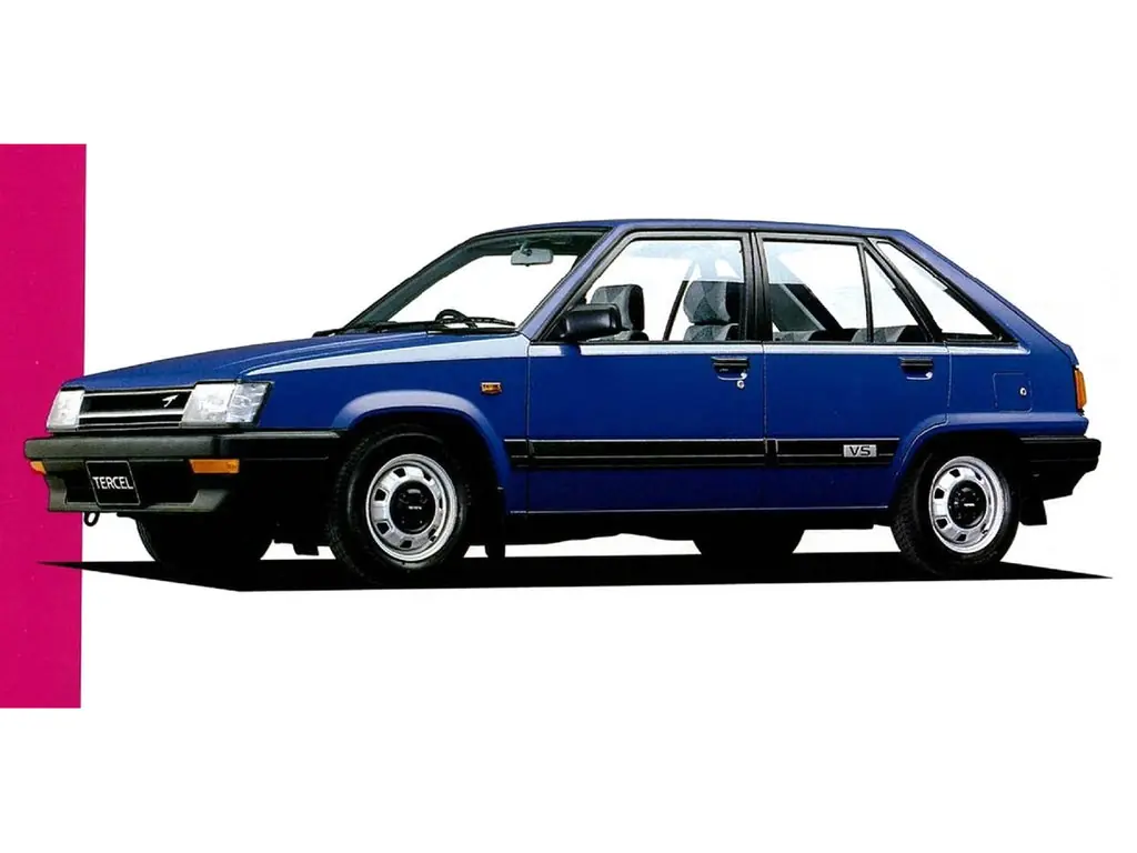 Toyota Tercel (AL20, AL21) 2 поколение, хэтчбек 5 дв. (05.1982 - 04.1986)